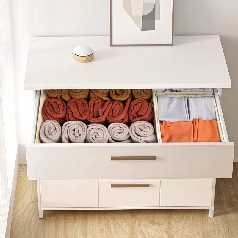 Baby Nursery Closet Organization - 12PCS/Set Drawer Organizer Clothes, Dresser Organizer