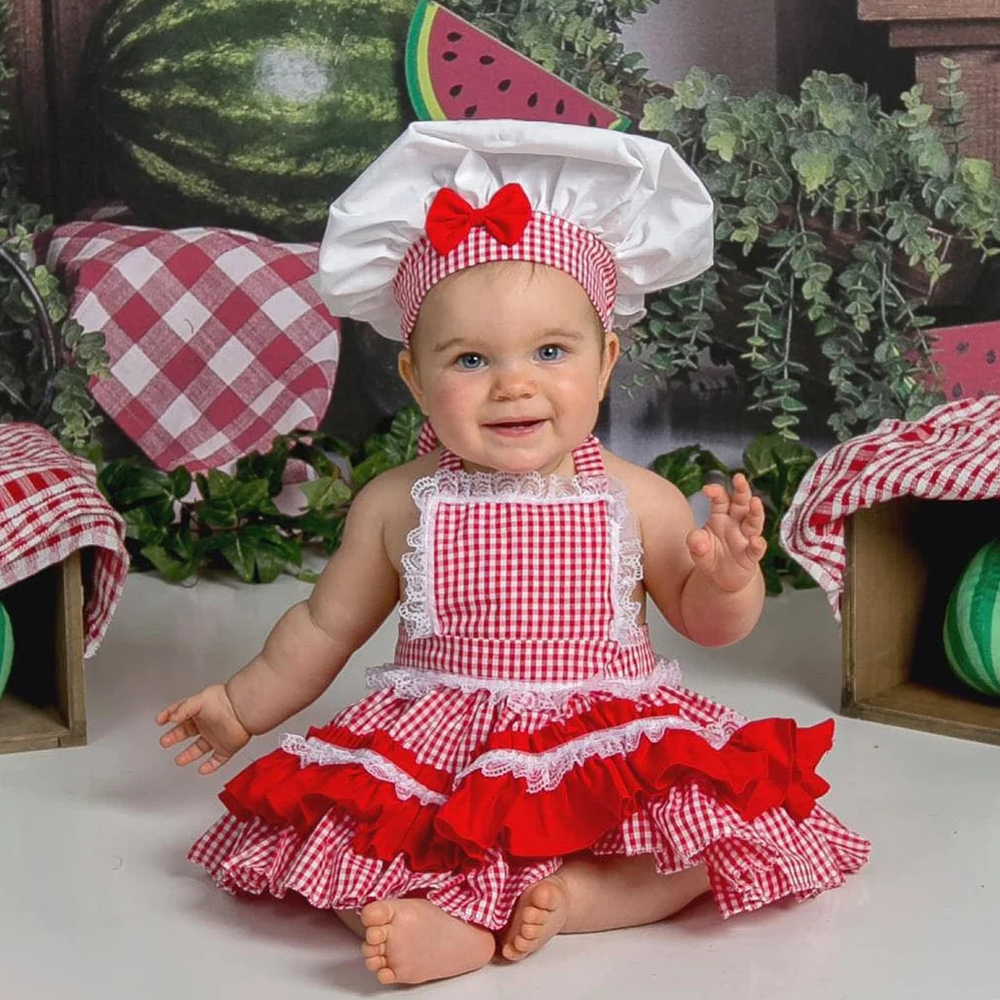 Baby Nursery Set - Newborn Baby Chef Photography Prop Set