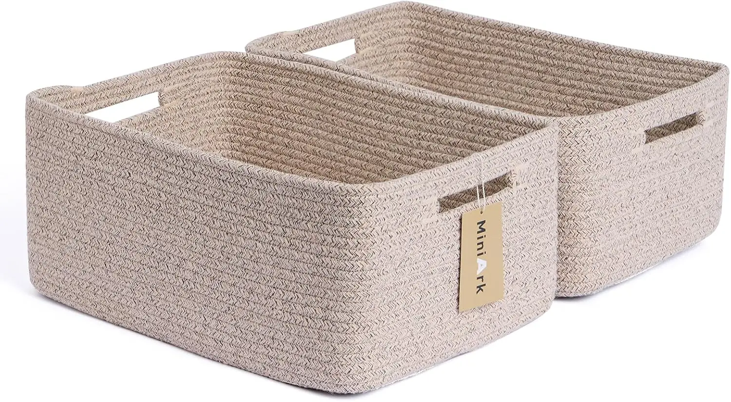 Baby Nursery Closet - Large Storage Baskets for Shelves, Closet