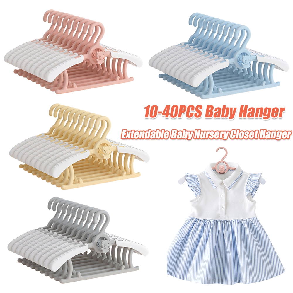 Baby Nursery Closet - Extendable Baby Nursery Closet Hanger Space