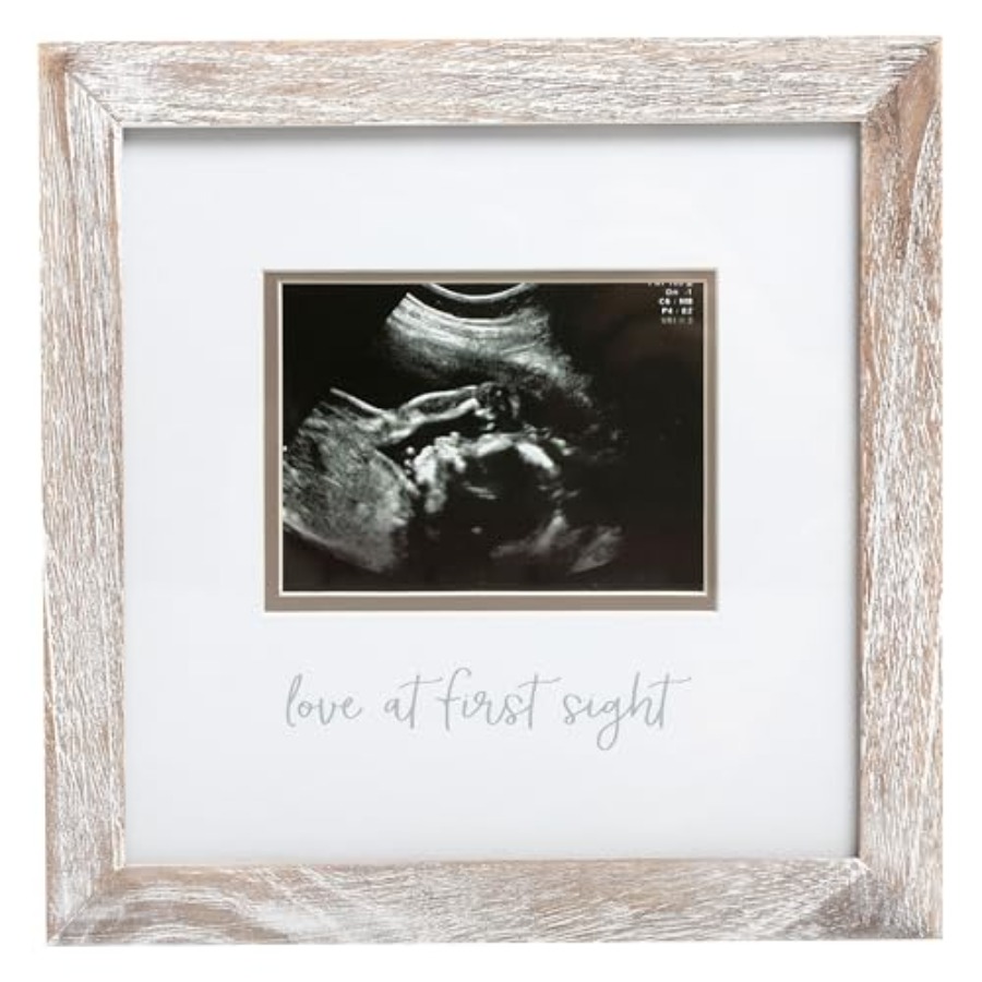 Baby Nursery Gender Neutral - Sonogram Picture Frame, Gender Neutral Ultrasound