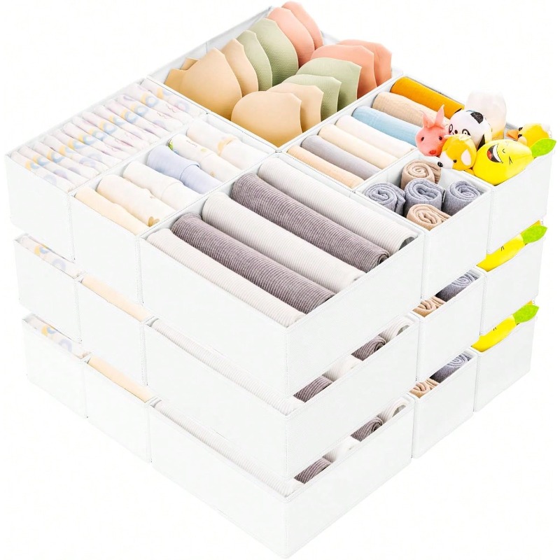 15PCS Drawer Organizer Clothes - Baby Nursery Closet avis et prix