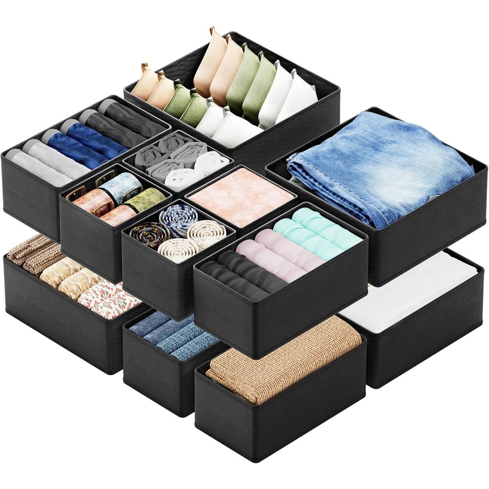 12 Pack Drawer Organizer Bins  - Baby Nursery Closet Organization avis et prix