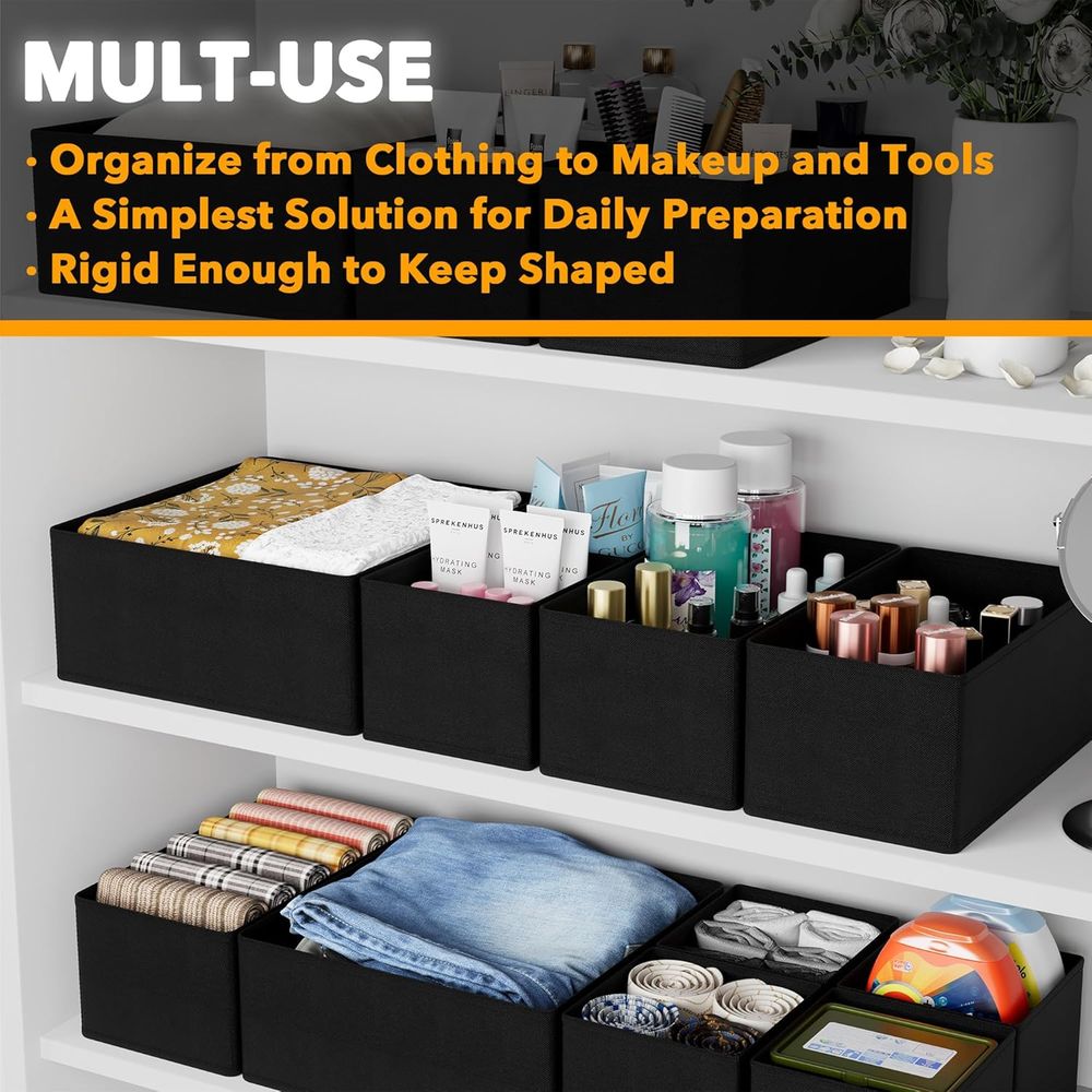 12 Pack Drawer Organizer Bins  - Baby Nursery Closet Organization avis et prix