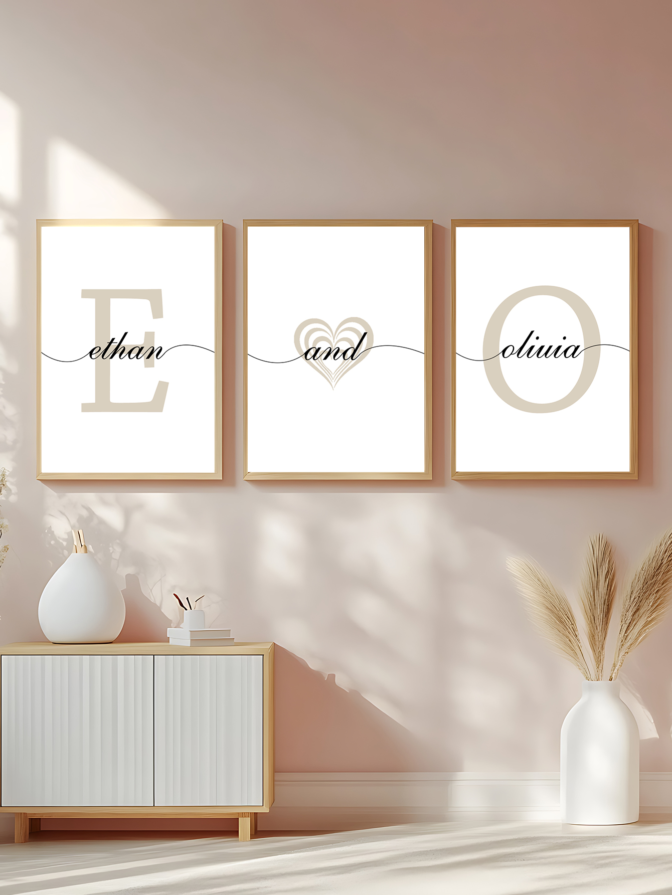 3Pcs Custom Photo Frameless Ca - Baby Nursery Prints avis et prix