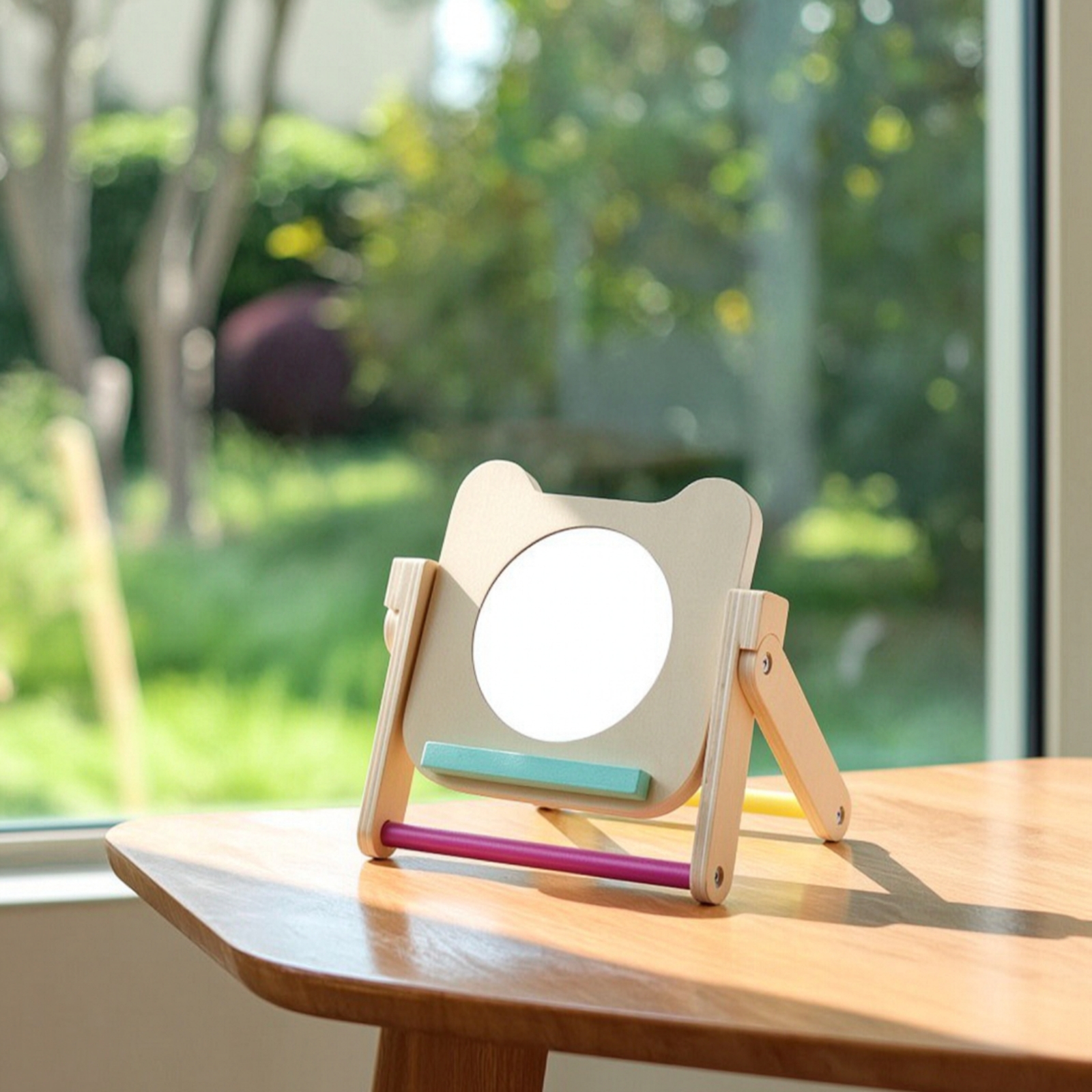 Wooden Mirror with Cards Educa - Baby Nursery Mirror avis et prix