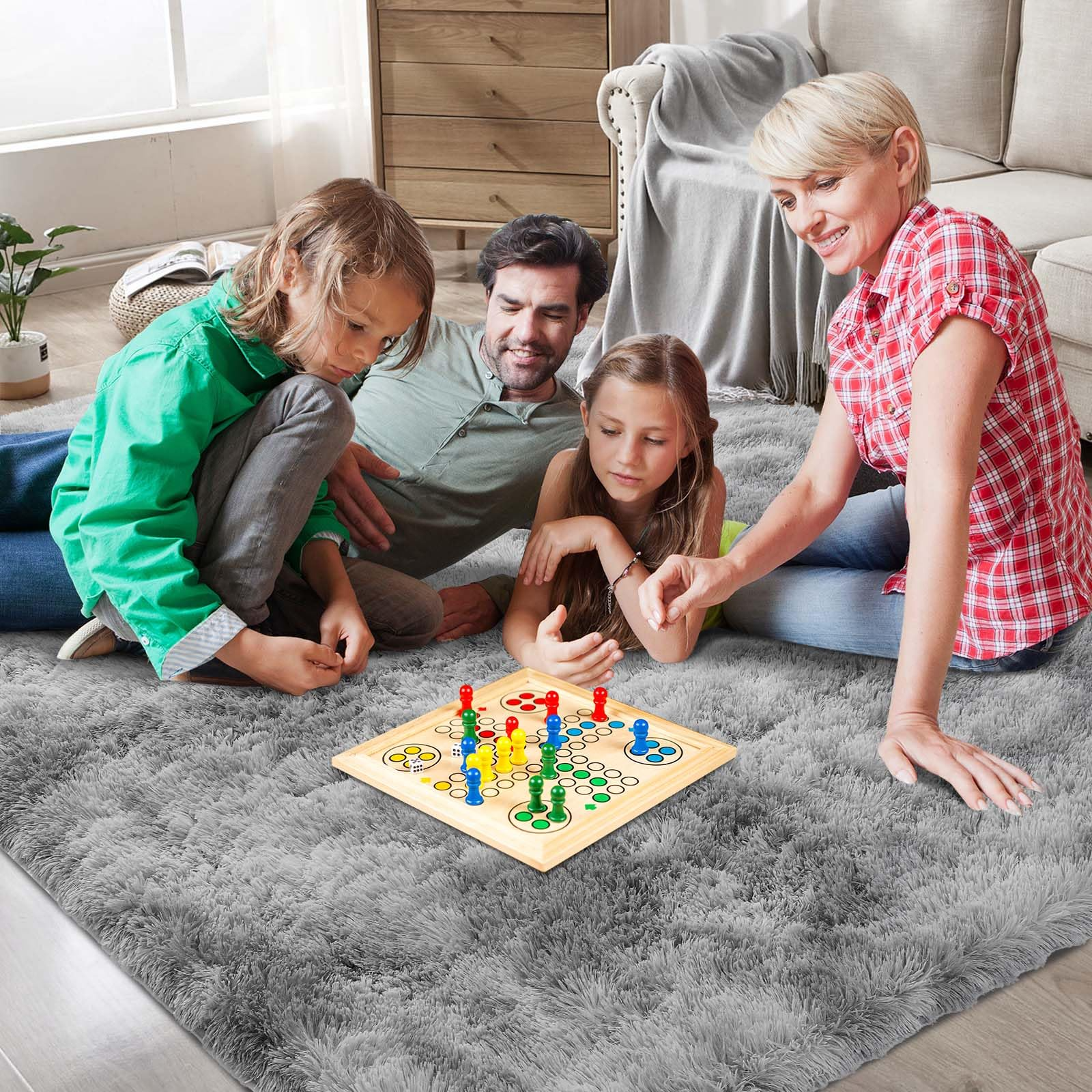VIKAMA Ultra-Soft Puffy Rug, B - Soft Rug Nursery avis et prix