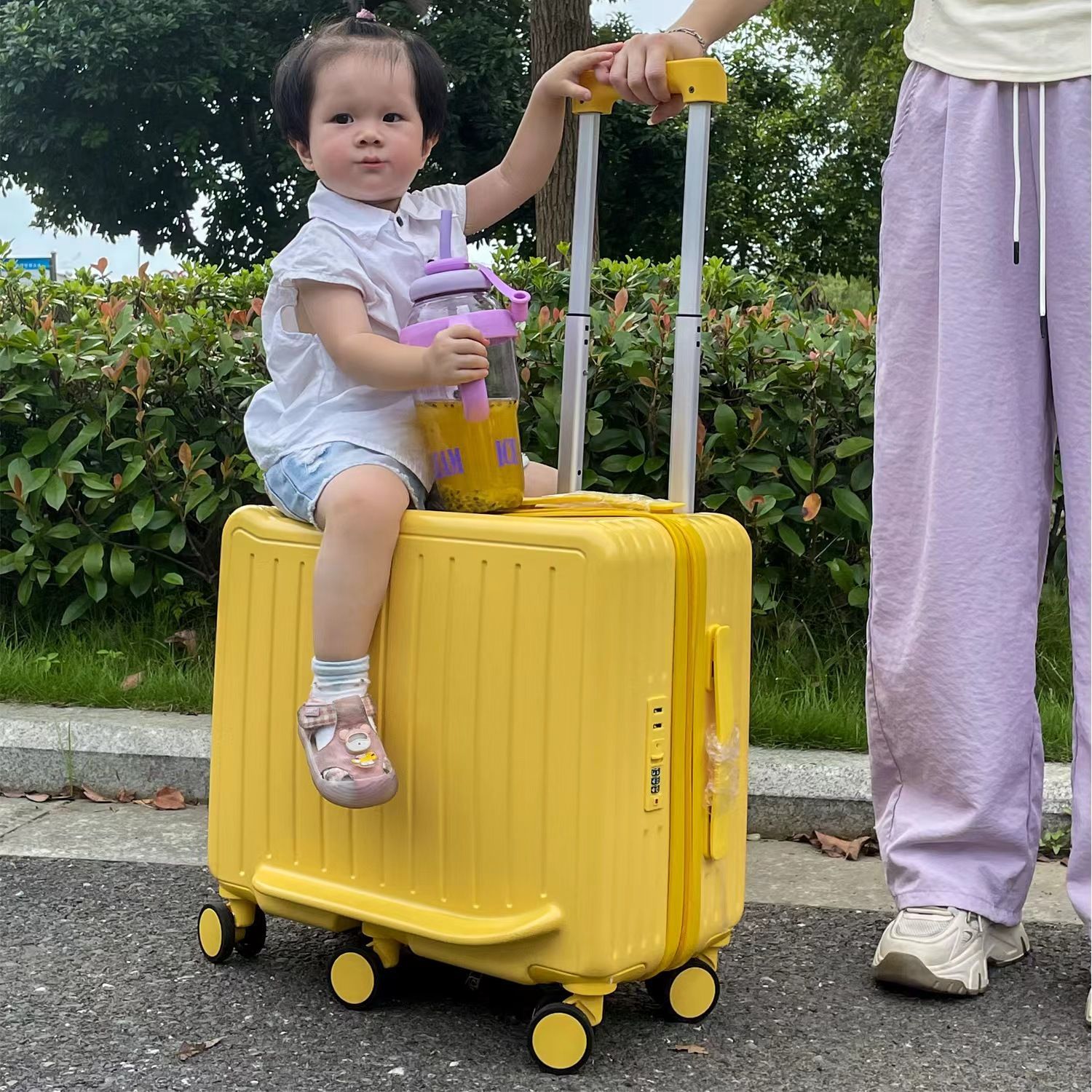 Children's Luggage Small Baby  - Baby Nursery Trolley avis et prix