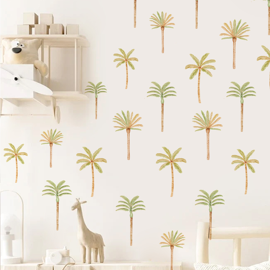 Boho Coconut Palm Tree Wall St - Baby Nursery Accessories avis et prix