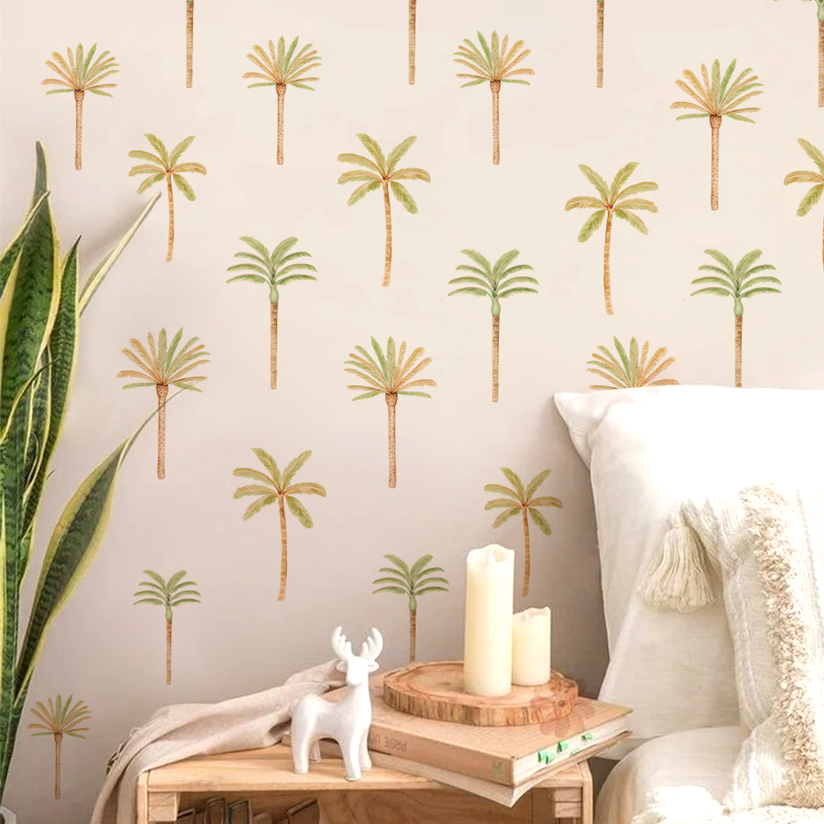Boho Coconut Palm Tree Wall St - Baby Nursery Accessories avis et prix