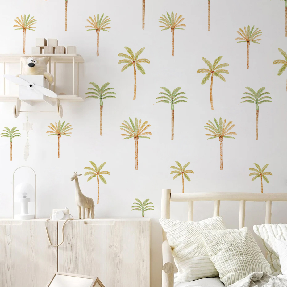 Boho Coconut Palm Tree Wall St - Baby Nursery Accessories avis et prix