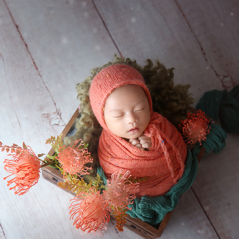Newborn Knitted Mohair Wrap An - Baby Nursery Set avis et prix