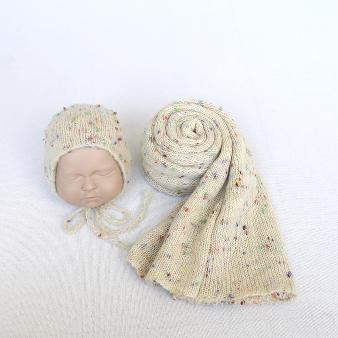 Newborn Knitted Mohair Wrap An - Baby Nursery Set avis et prix