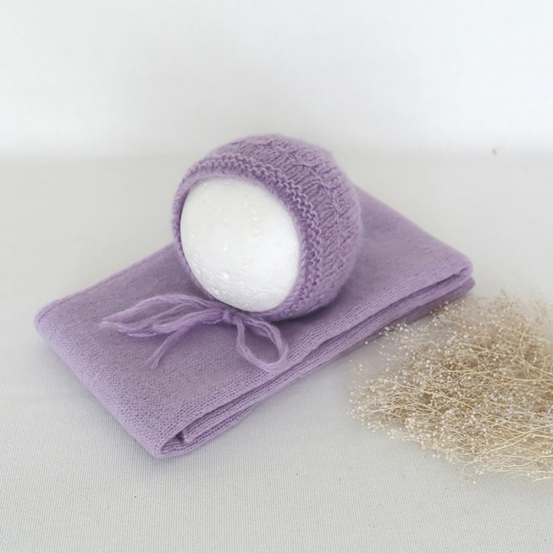 Newborn Knitted Mohair Wrap An - Baby Nursery Set avis et prix
