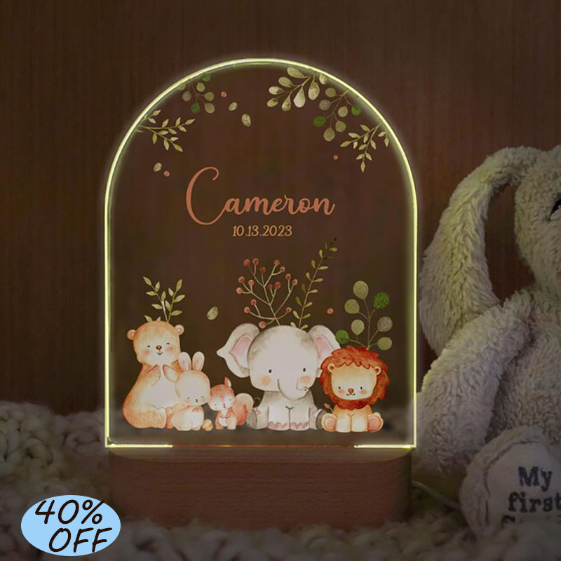Custom Name Baby Night Light P - Baby Nursery Light avis et prix