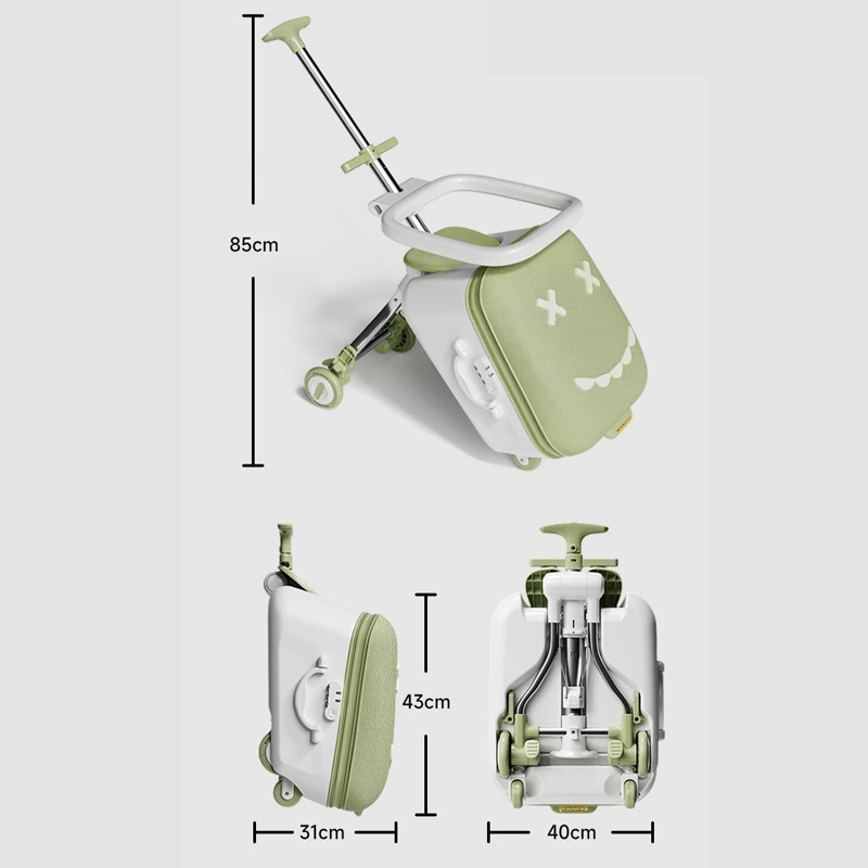 Children's Luggage Case Can Ri - Baby Nursery Trolley avis et prix