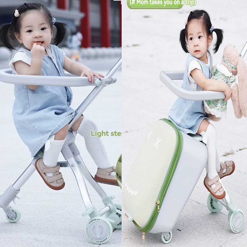 Children's Luggage Case Can Ri - Baby Nursery Trolley avis et prix