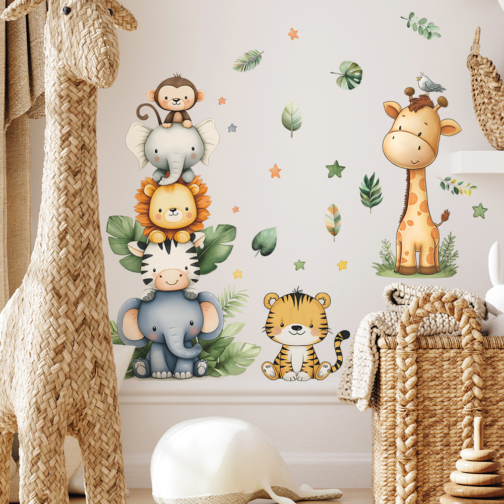 Boho Forest Animals Wall Stick - Baby Nursery Accessories avis et prix