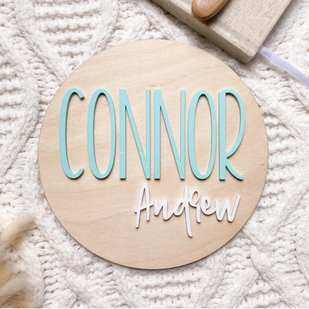 Personalised Birth Announcemen - Baby Nursery Baby avis et prix