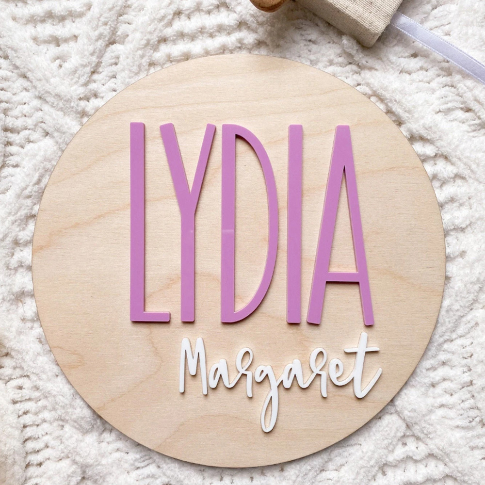 Personalised Birth Announcemen - Baby Nursery Baby avis et prix