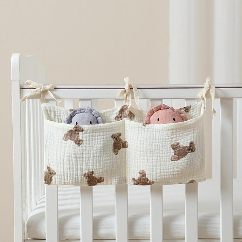 Baby Crib Organizer Cot Caddy  - Baby Nursery Animal Prints avis et prix