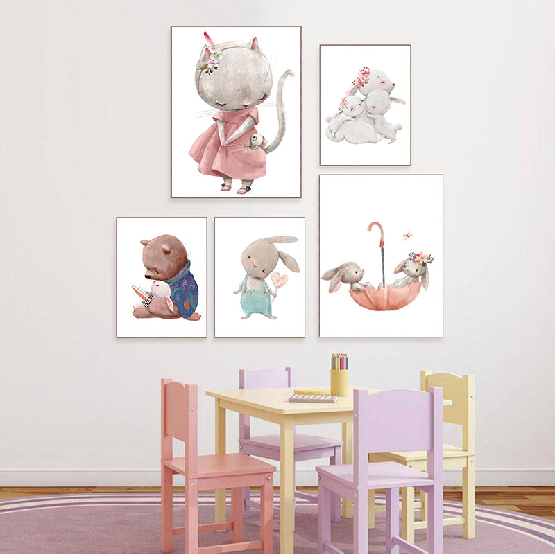 1PC frameless decorative art p - Baby Nursery Prints avis et prix