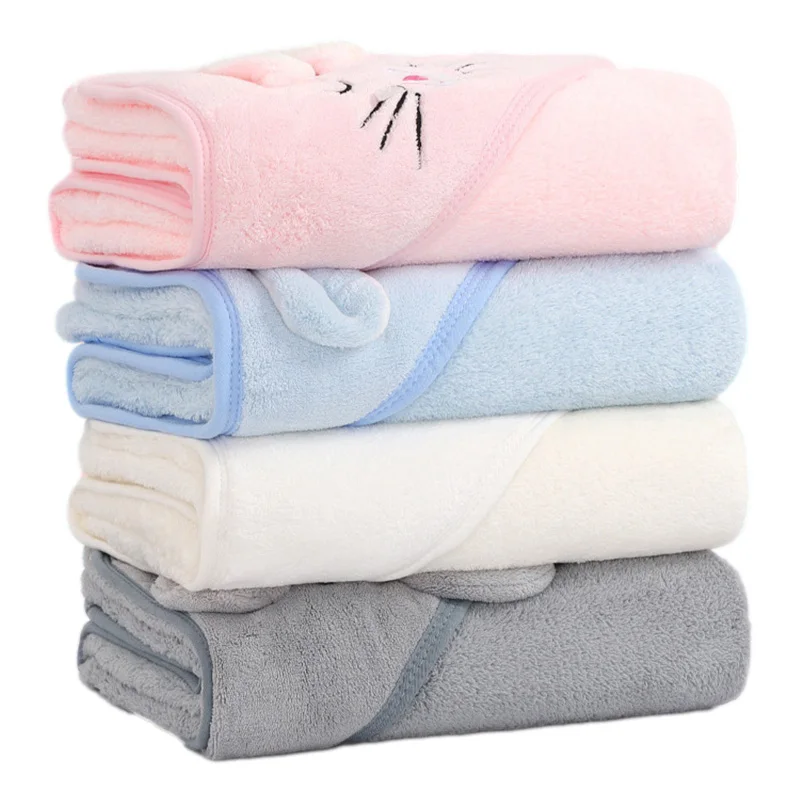 Cartoon Animal Baby Bath Towel - Baby Nursery Accessories avis et prix