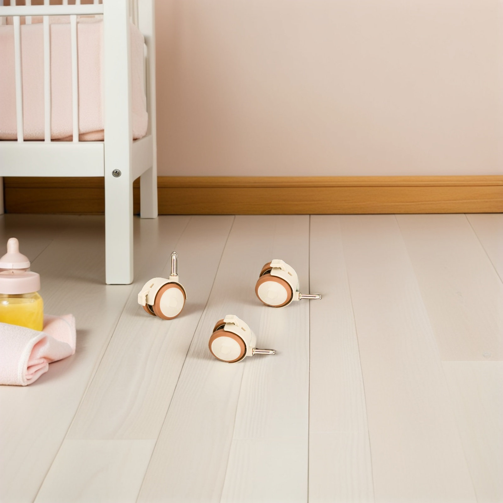 4Pcs Silent Furniture Casters  - Baby Nursery Bookcase avis et prix