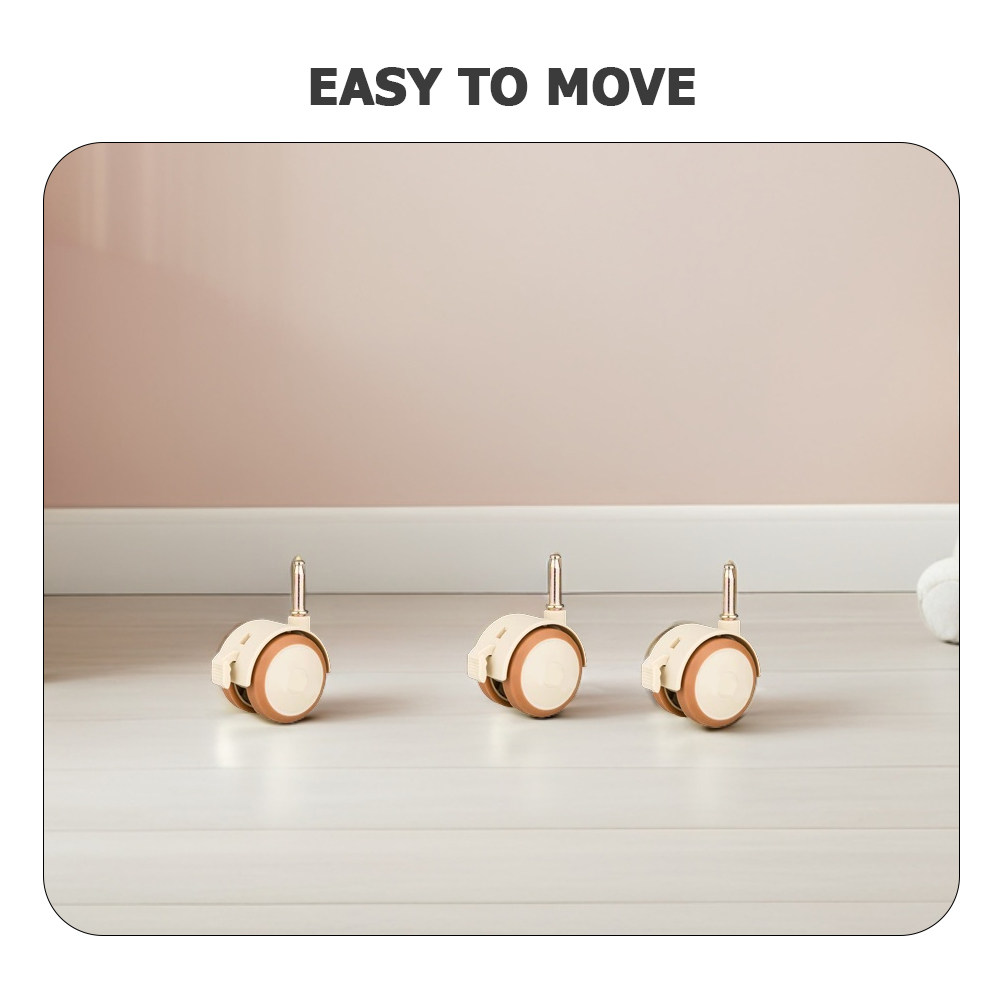 4Pcs Silent Furniture Casters  - Baby Nursery Bookcase avis et prix