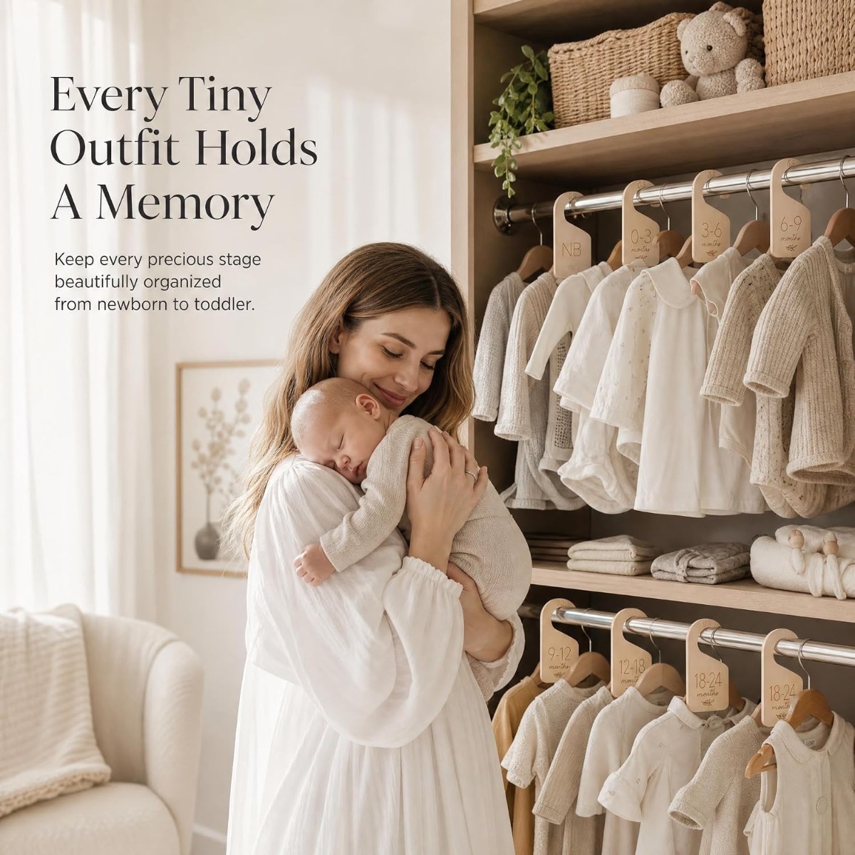 Beautiful Wooden Baby Closet D - Baby Nursery Closet avis et prix
