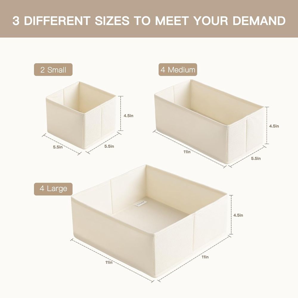 10 Pack Drawer Organizer for B - Baby Nursery Closet avis et prix
