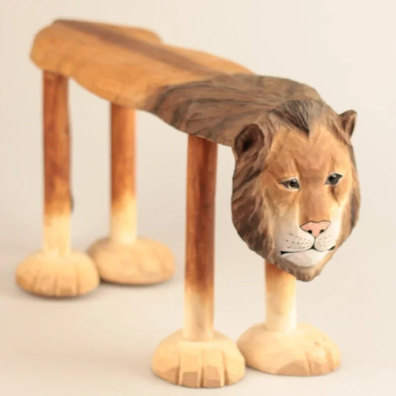 Nordic Creative Solid Wood Han - Baby Nursery Ottoman avis et prix