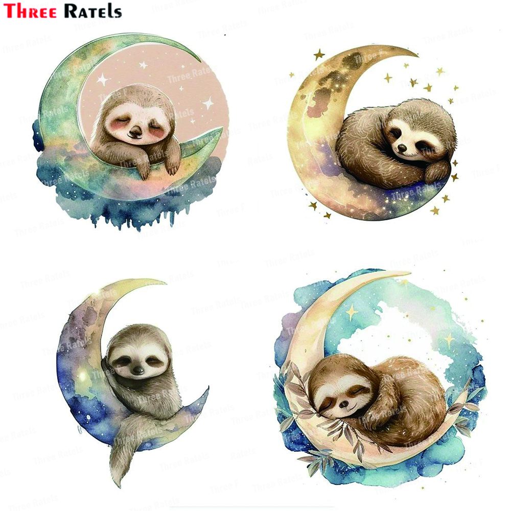 Three Ratels K745 Watercolor b - Baby Nursery Gender Neutral avis et prix