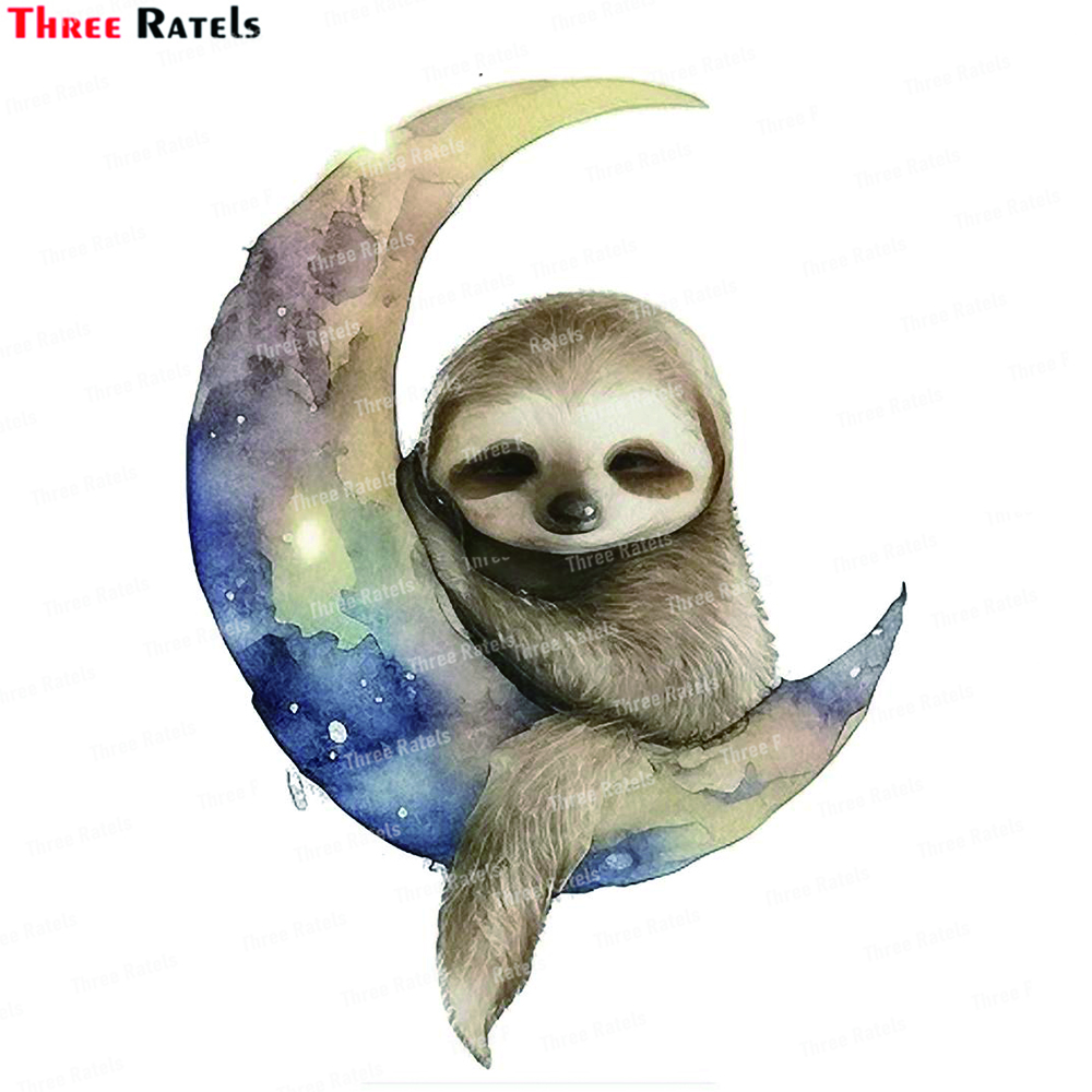 Three Ratels K745 Watercolor b - Baby Nursery Gender Neutral avis et prix