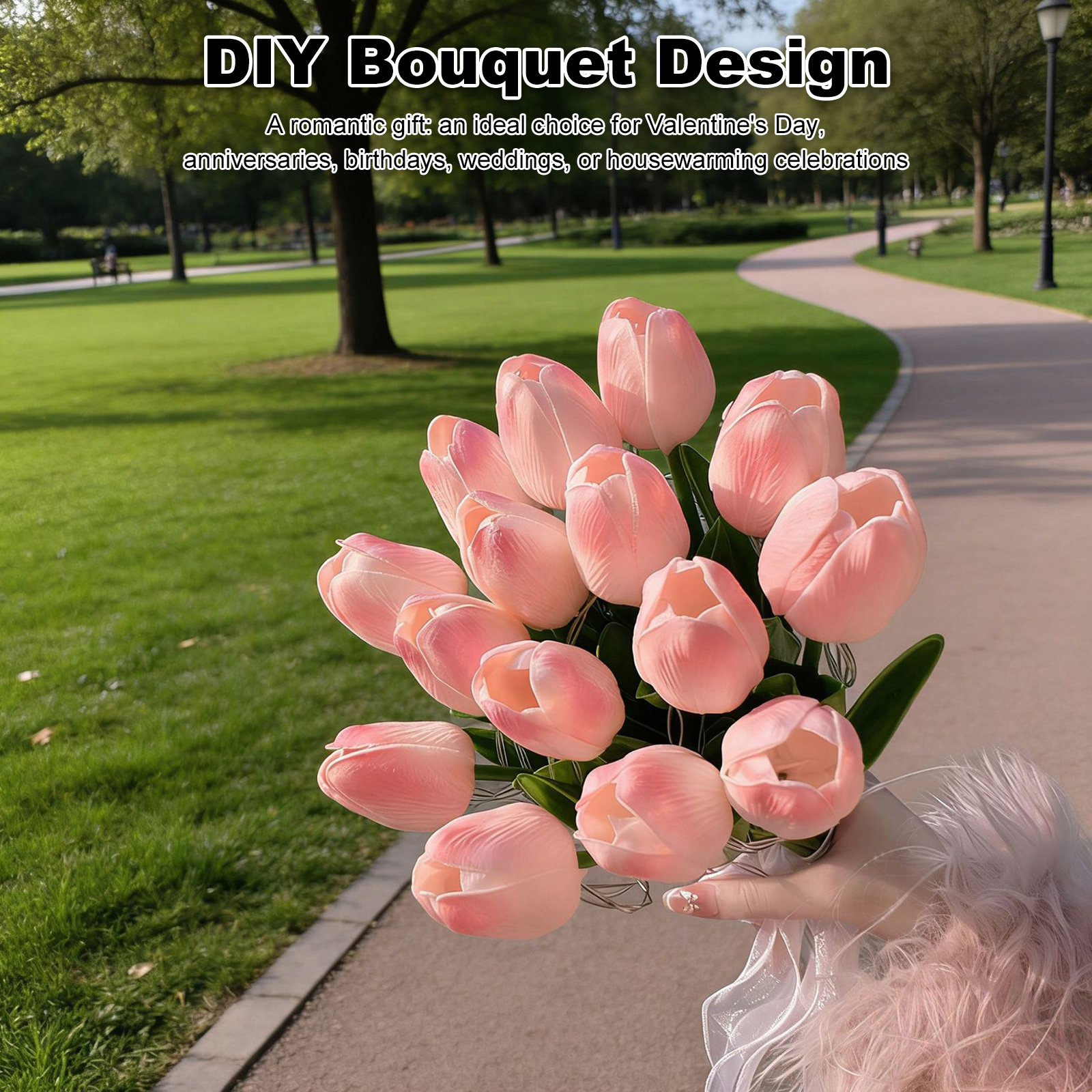 15Pcs Radiant Romantic Tulip L - Baby Nursery Light avis et prix