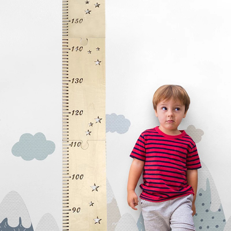 5 Sheets Nordic Wooden Kids He - Baby Nursery Wall Decals avis et prix