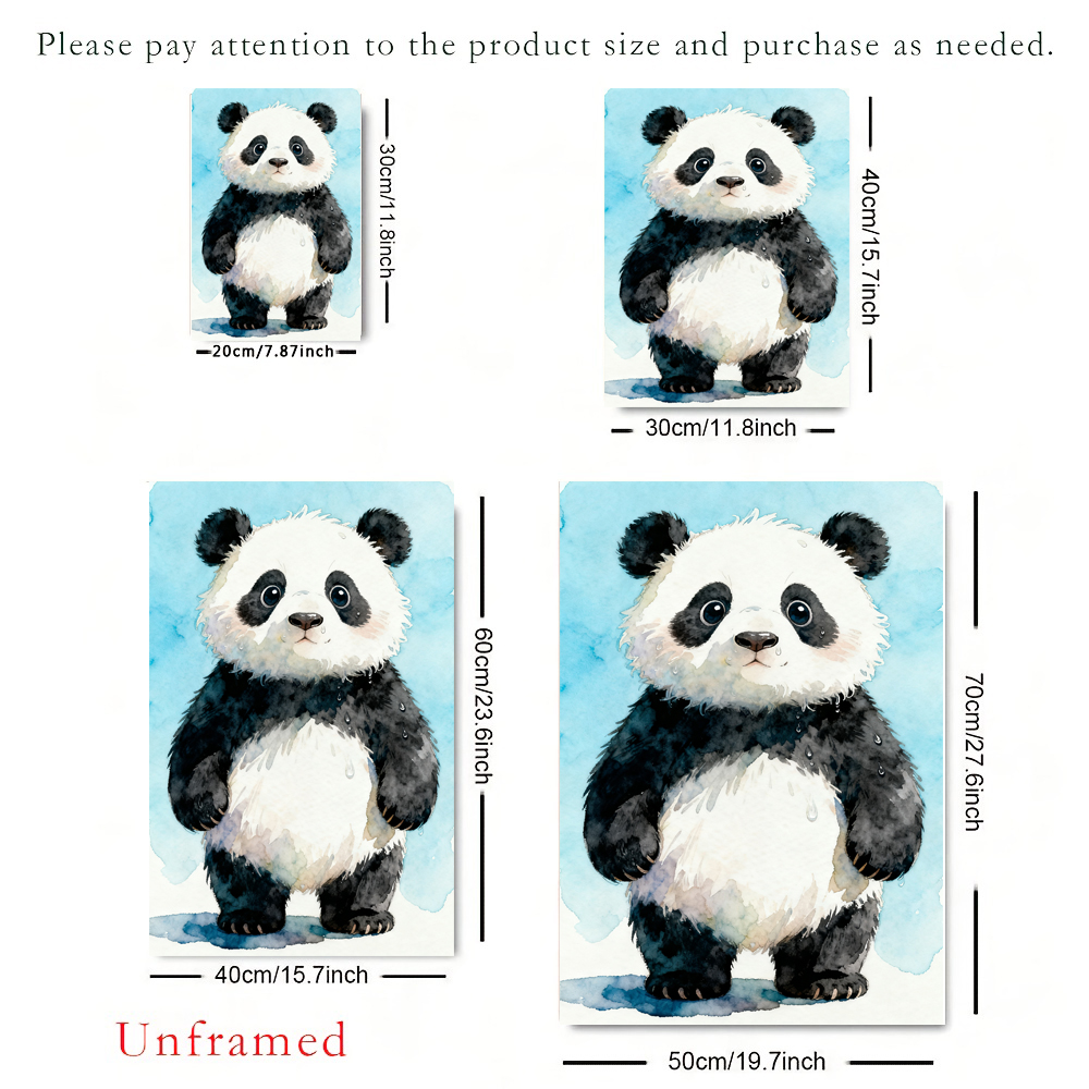 3pcs Personalized Panda Nurser - Baby Nursery Prints avis et prix