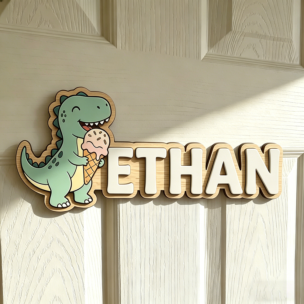 Whimsical Ice Cream Dinosaur C - Baby Nursery Baby avis et prix