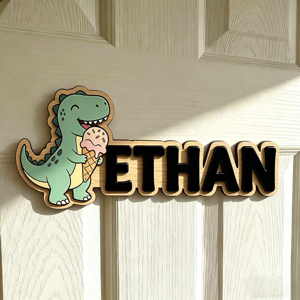 Whimsical Ice Cream Dinosaur C - Baby Nursery Baby avis et prix