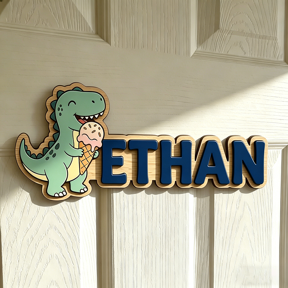 Whimsical Ice Cream Dinosaur C - Baby Nursery Baby avis et prix