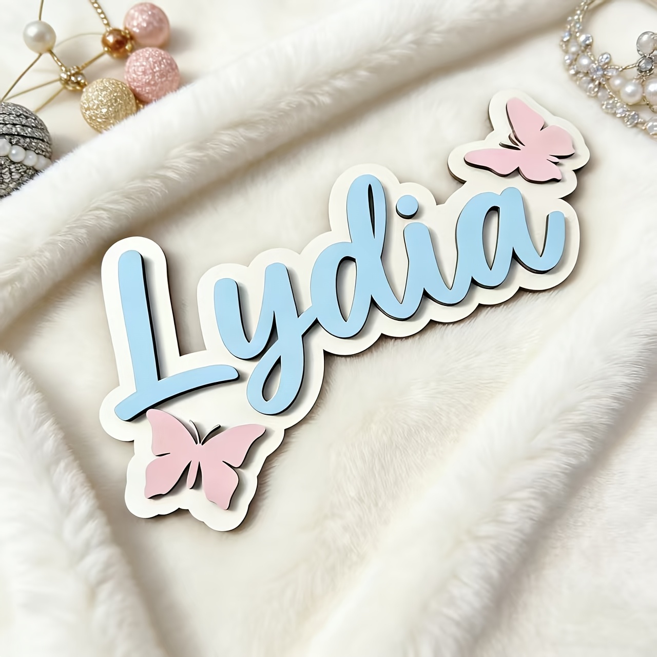 Personalized Blue & Pink Butte - Baby Nursery Baby avis et prix