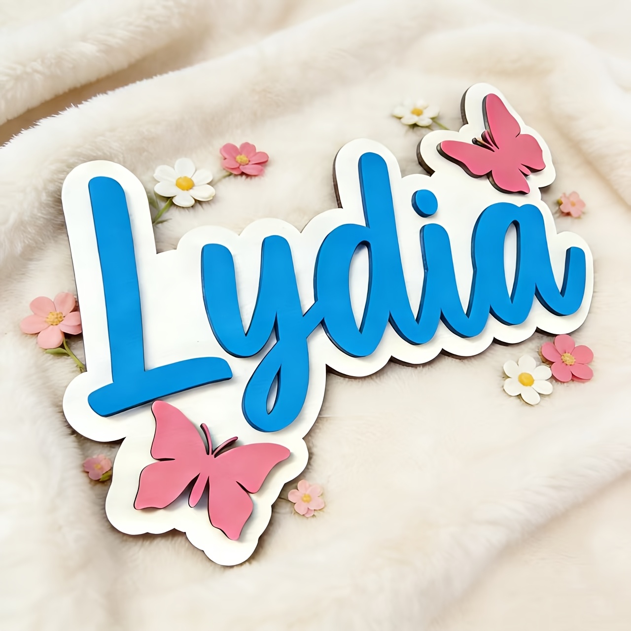 Personalized Blue & Pink Butte - Baby Nursery Baby avis et prix