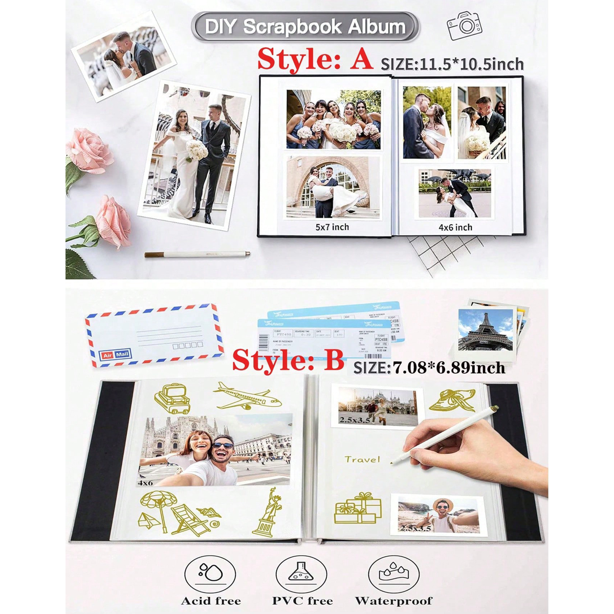 Large ，small Photo Album Self  - Baby Nursery Bookcase avis et prix