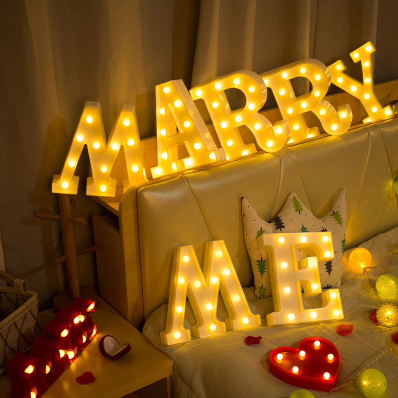Decorative Letters Alphabet Le - Baby Nursery Light avis et prix