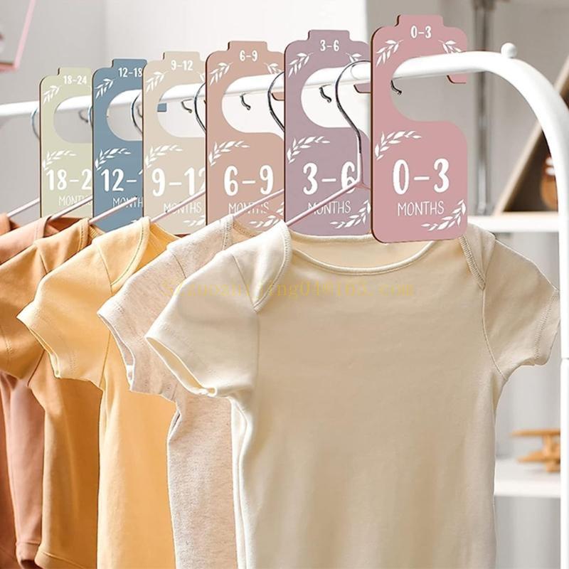 Set of 8 Baby Closet Wooden Di - Baby Nursery Closet avis et prix