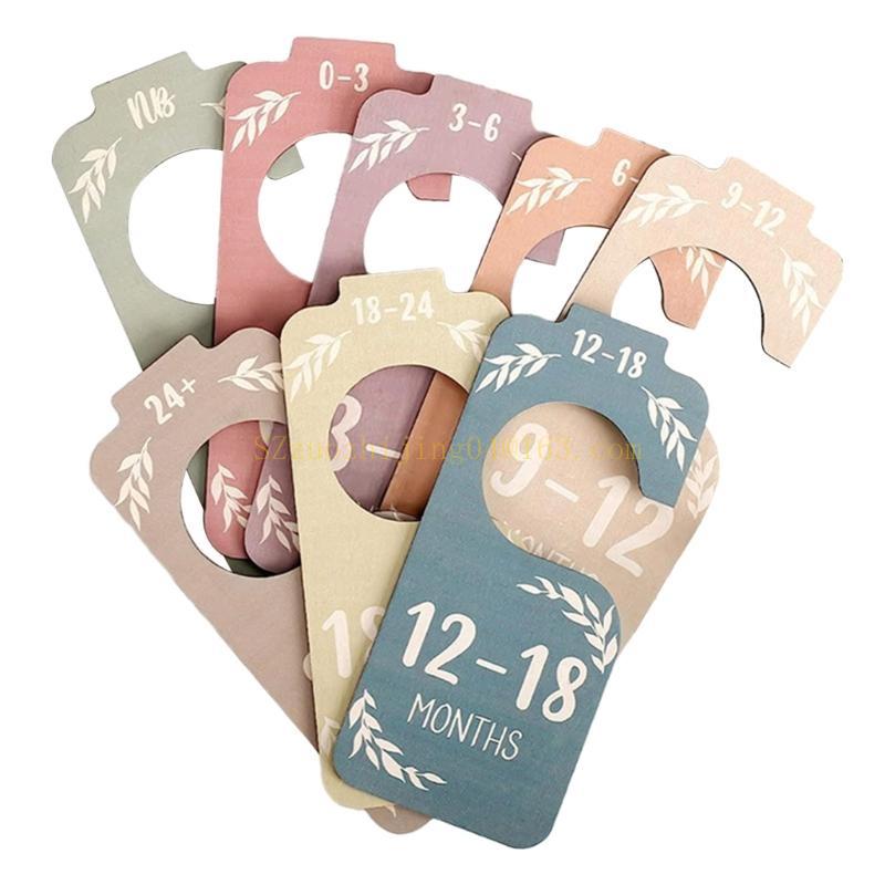 Set of 8 Baby Closet Wooden Di - Baby Nursery Closet avis et prix