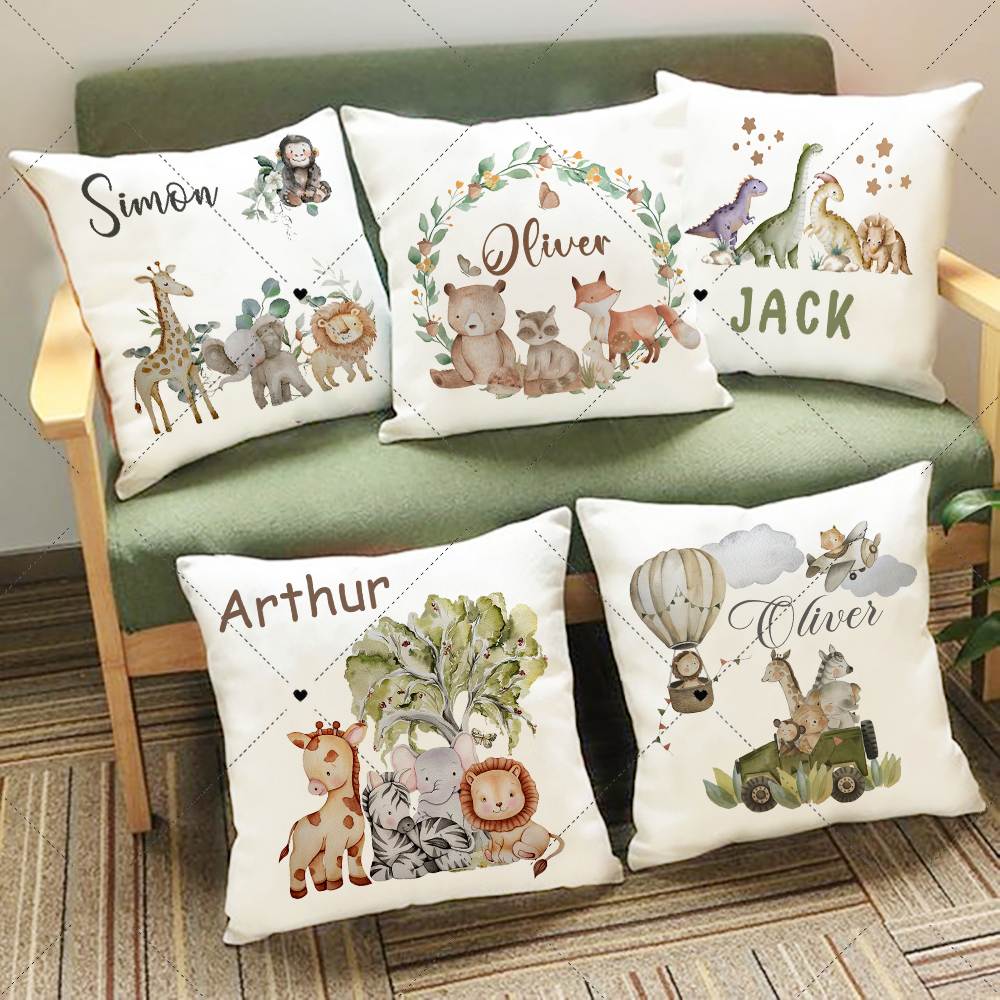 Personalised Woodland Animal P - Baby Nursery Animal Prints avis et prix