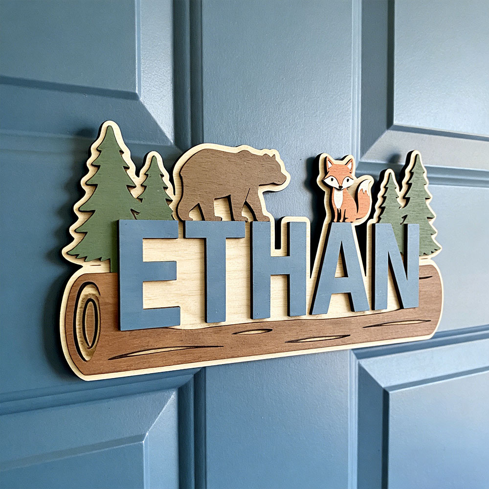 Woodland Forest Animal Persona - Baby Nursery Baby avis et prix