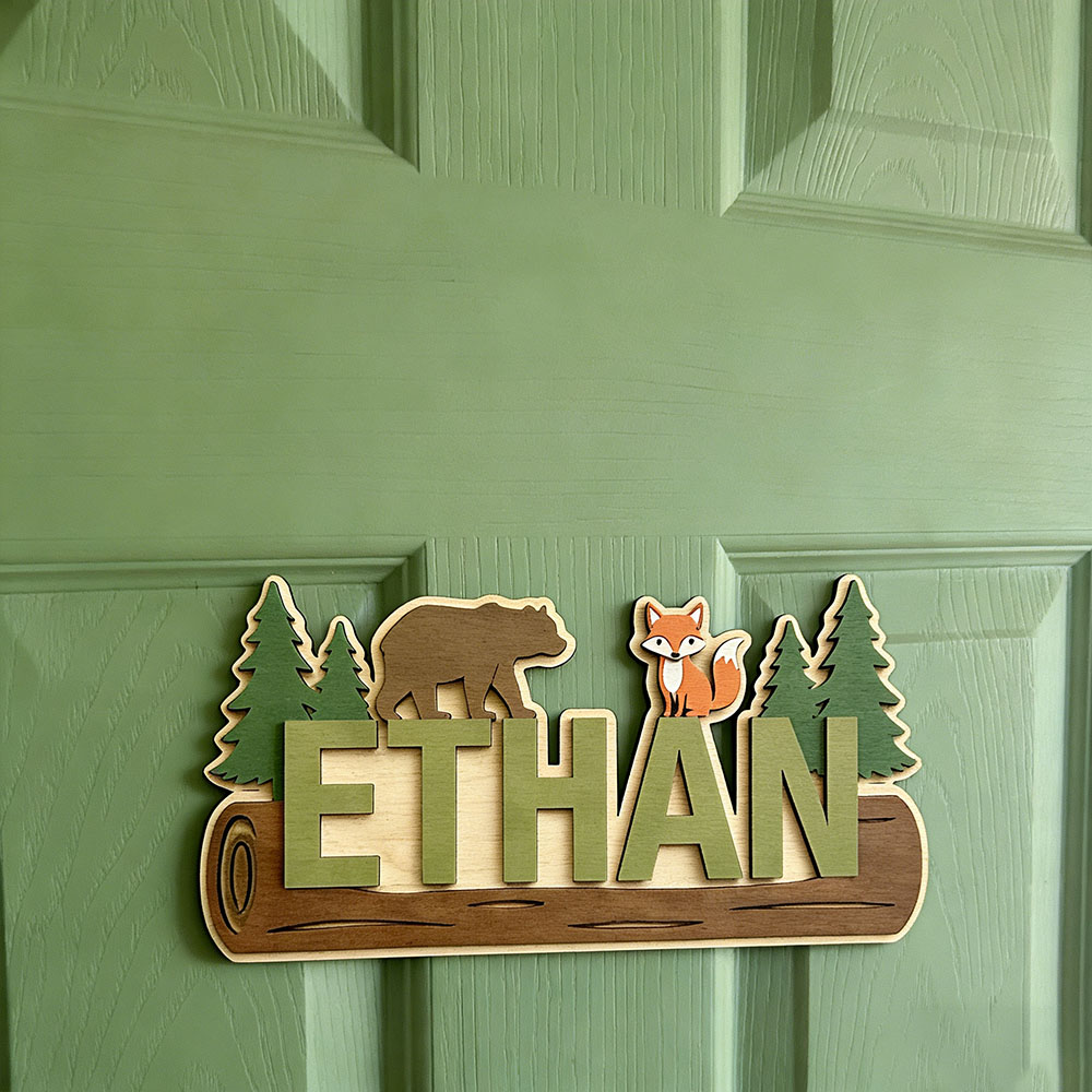 Woodland Forest Animal Persona - Baby Nursery Baby avis et prix