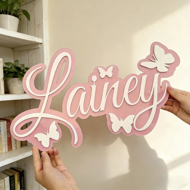 Personalized Baby Name Plaque, - Baby Nursery Wall Decor avis et prix